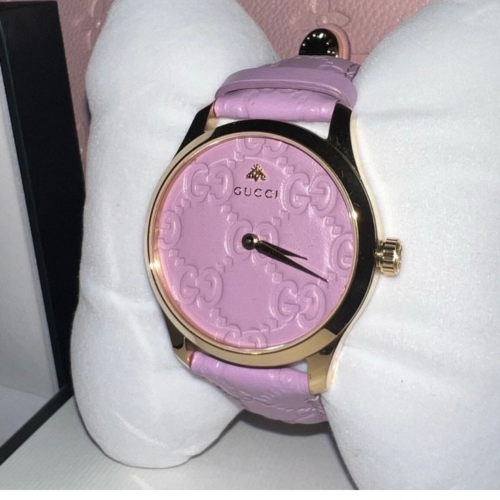 Pink GUCCI Watch!!